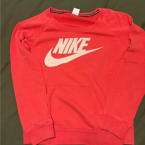 Nike Red Crewneck—Vintage look